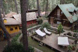 Caba&ntilde;as Aldea Mazamitla LUNAMIELERAS