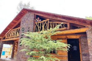 Caba&ntilde;as Laguna Ojos Verdes