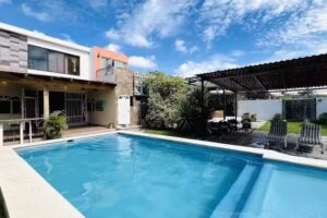 CASA DE CAMPO FLAMINGOS CON ALBERCA Y TERRAZA