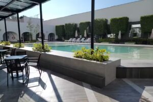 Courtyard Puebla Las Animas