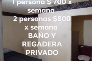 Cuartos de Renta “LA Y GRIEGA “