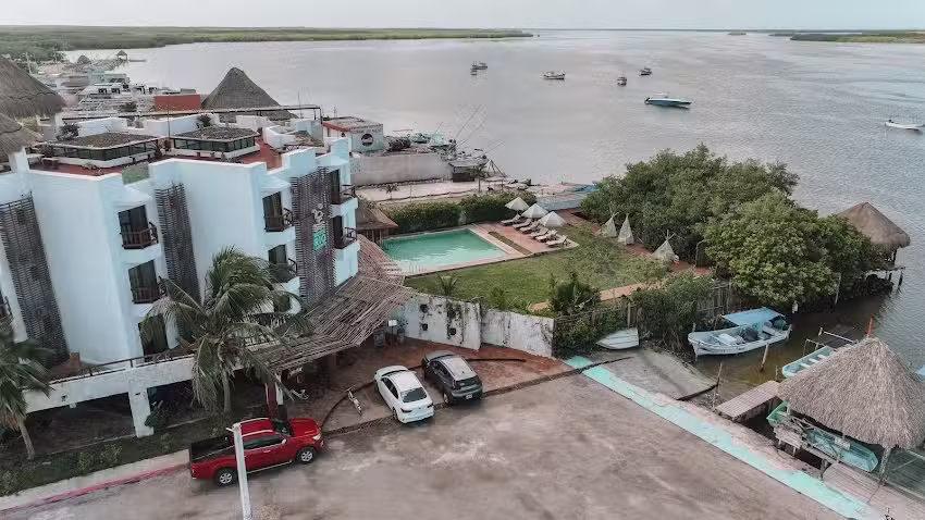 Hotel en Rio Lagartos