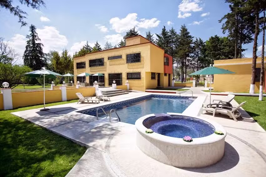 Hotel Finca Las Hortensias, Tepotzotl&aacute;n, Edo M&eacute;x.