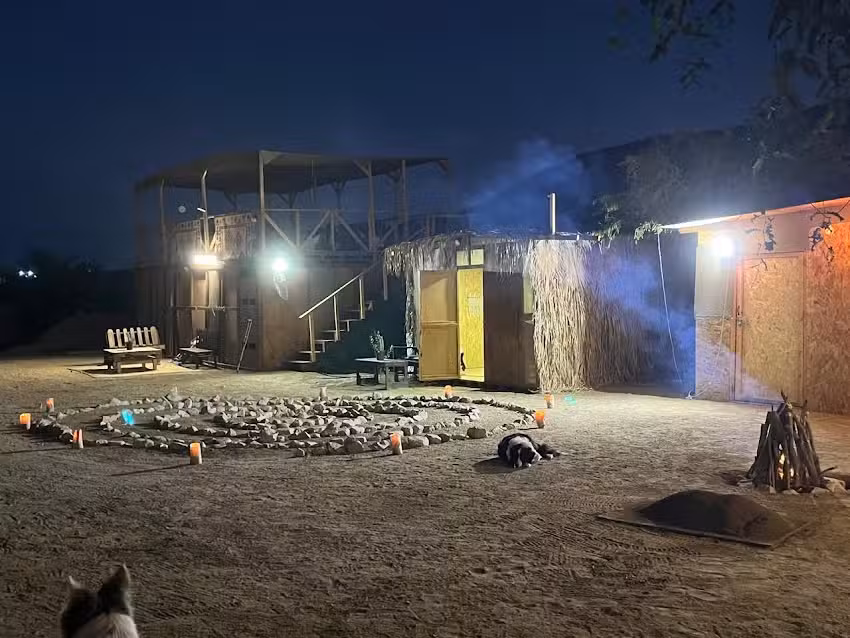 Huerta en la monta&ntilde;a, Bungalos