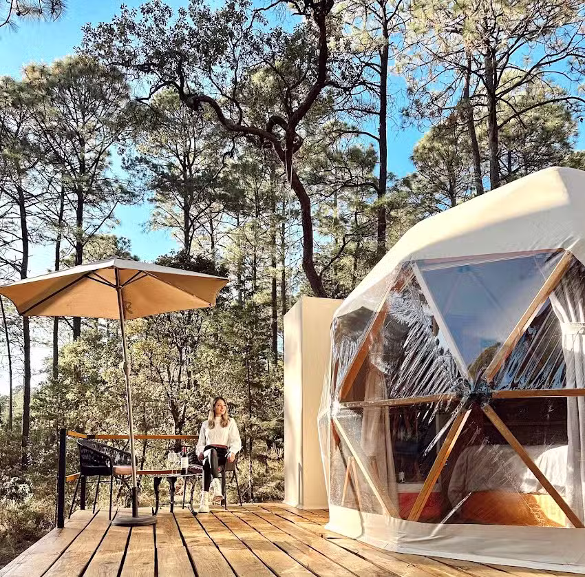 Luahara Glamping Tapalpa &ndash; Domo Natural Experience