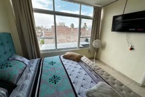 Moderno y Céntrico Loft con Vista a la Ciudad