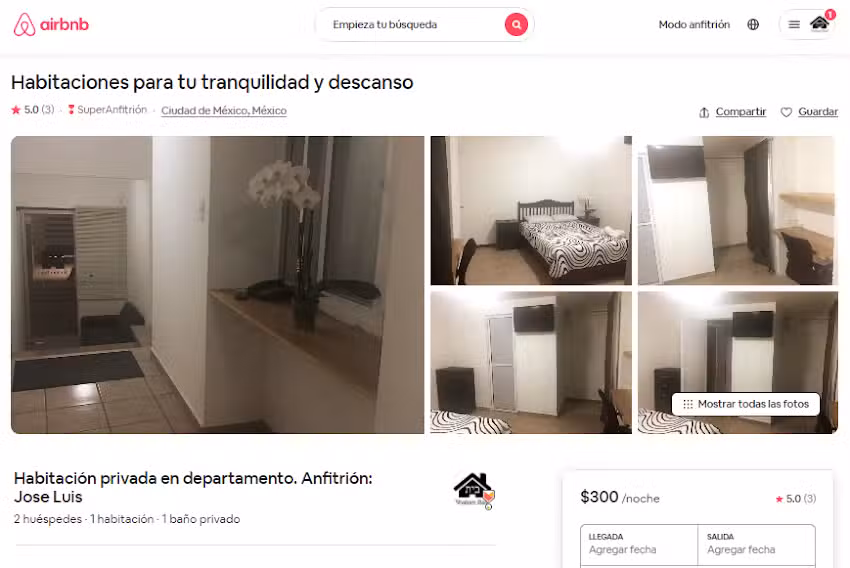 Shalom Bayit, habitaciones en renta