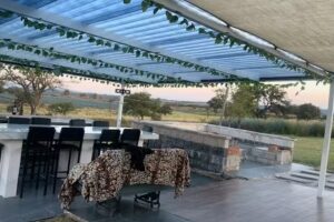 Terraza campestre casa blanca #1