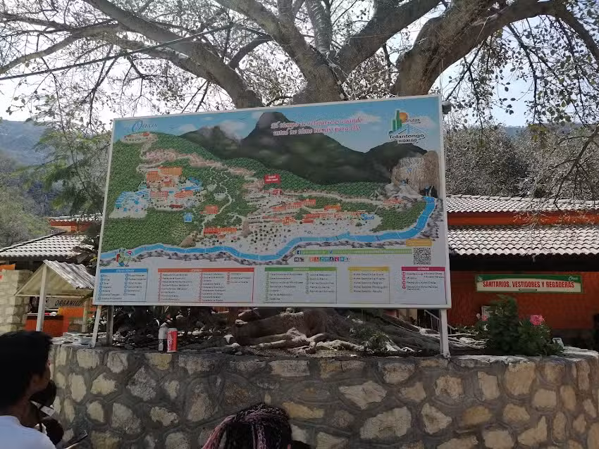 Zona de Camping Grutas de Tolantongo